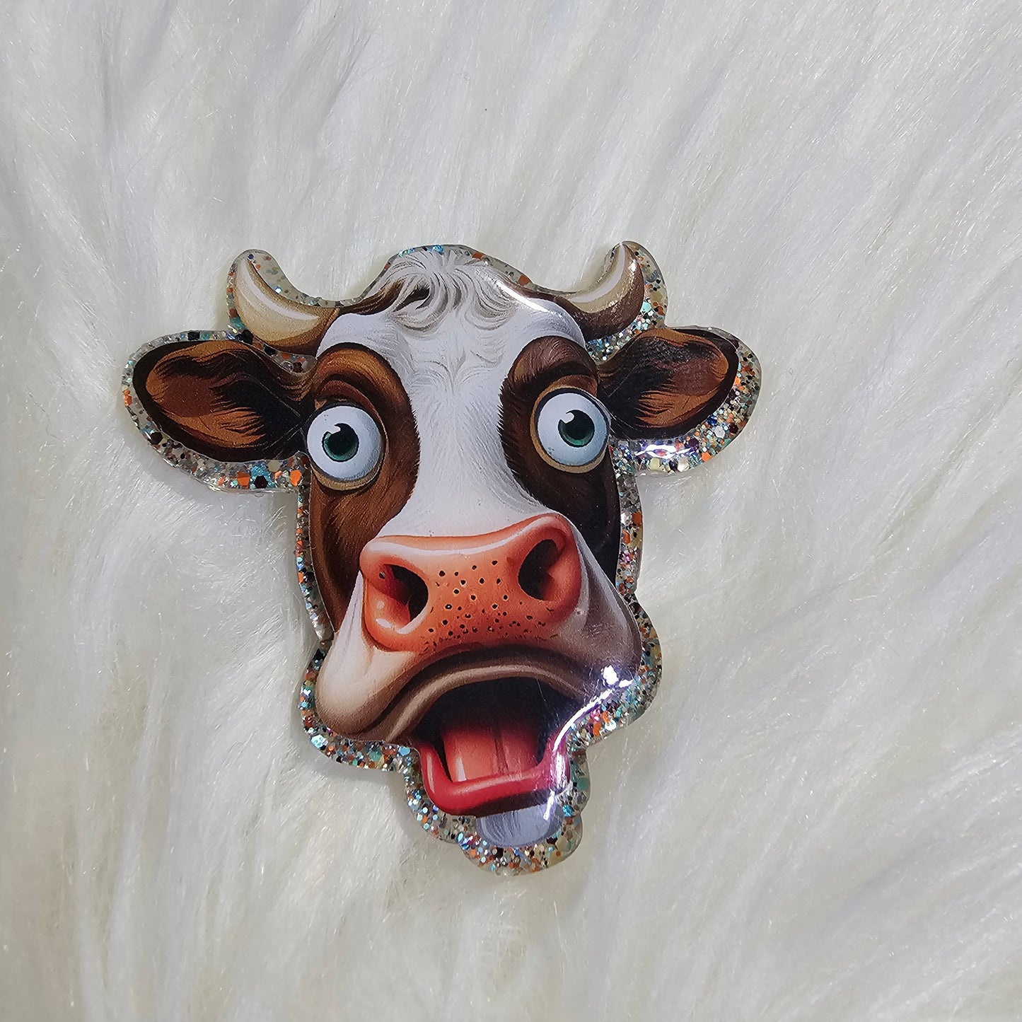 Badge Reel/Phone Grip Toppers (Interchangeable) – Cute, Useful, and Slightly Extra