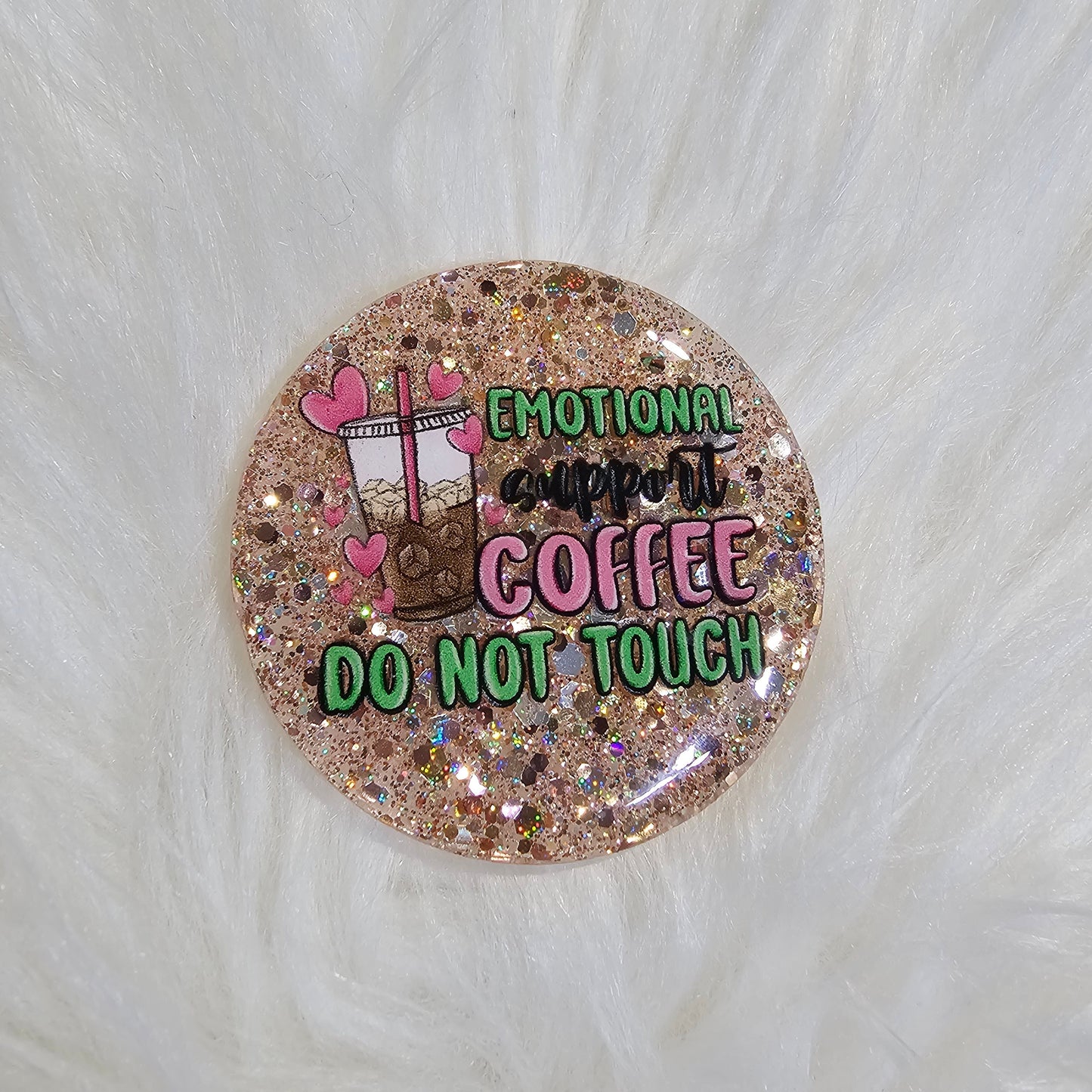 Phone Grip w/Interchangeable Topper – Real Life, Still Cute