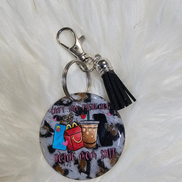 Acrylic Glitter Keychain