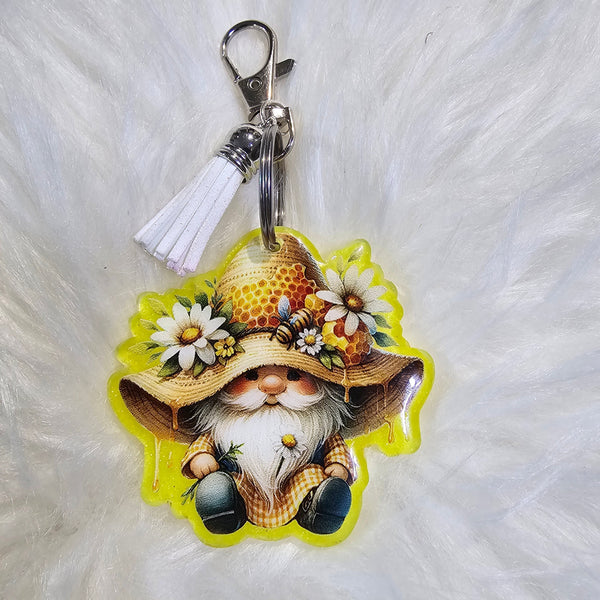 Acrylic Glitter Keychain