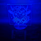 Etched Acrylic Light - Highland Calf