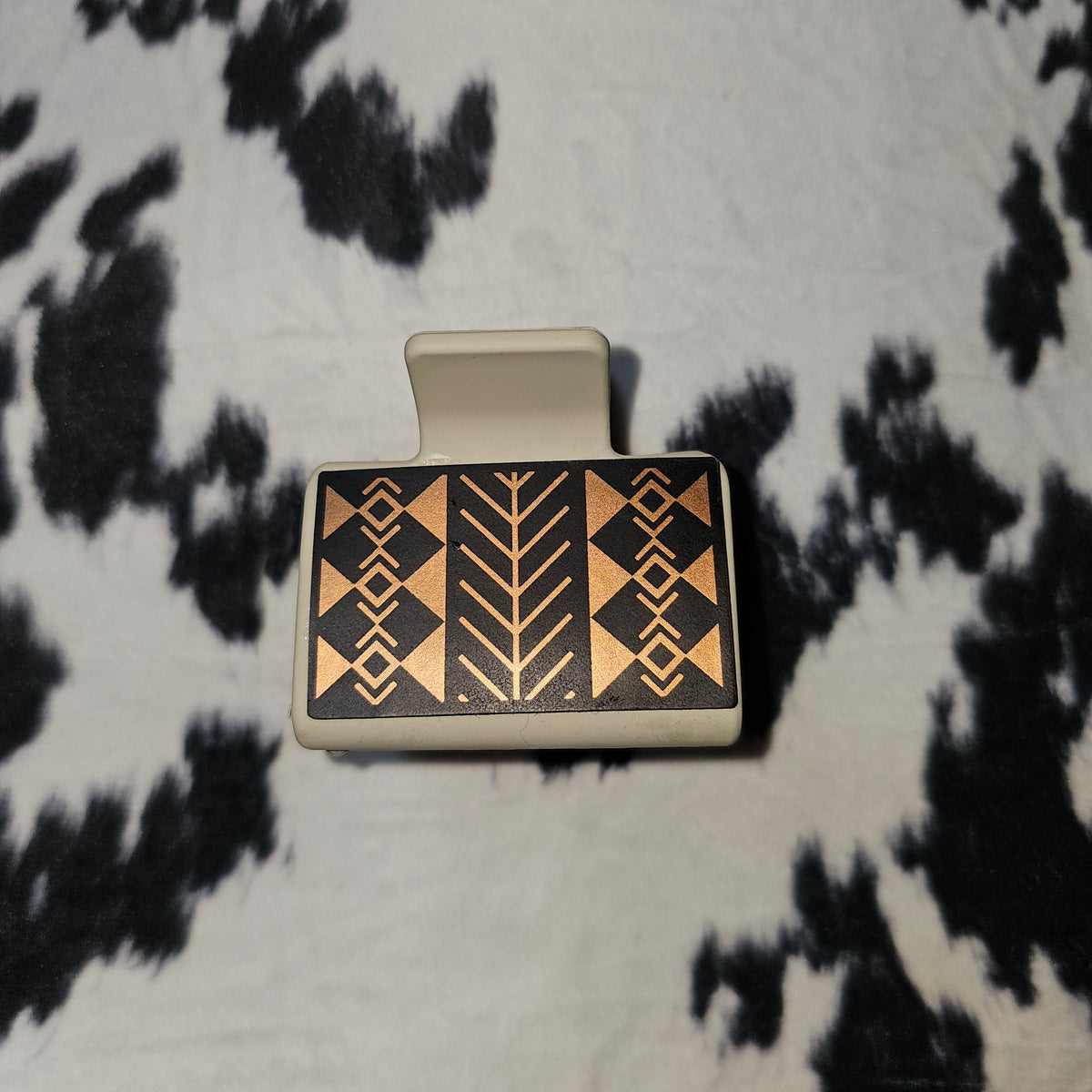 Custom Leather Claw Clip