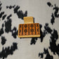 Leather Engraved Claw Clips