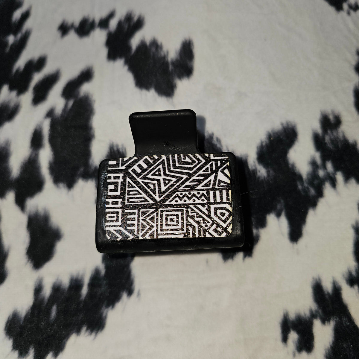 Custom Leather Claw Clip