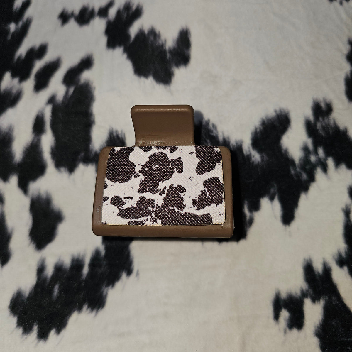 Custom Leather Claw Clip
