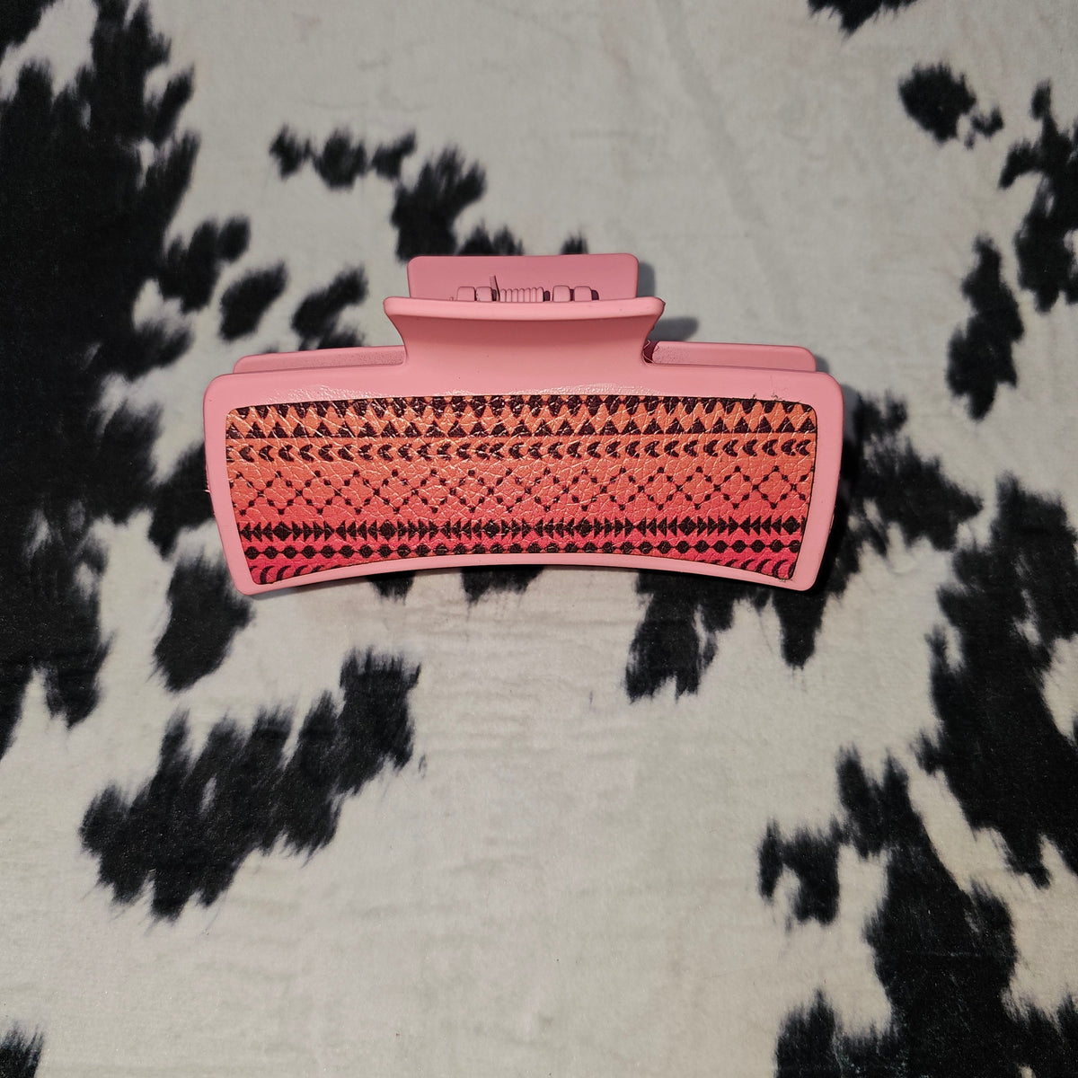 Custom Leather Claw Clip