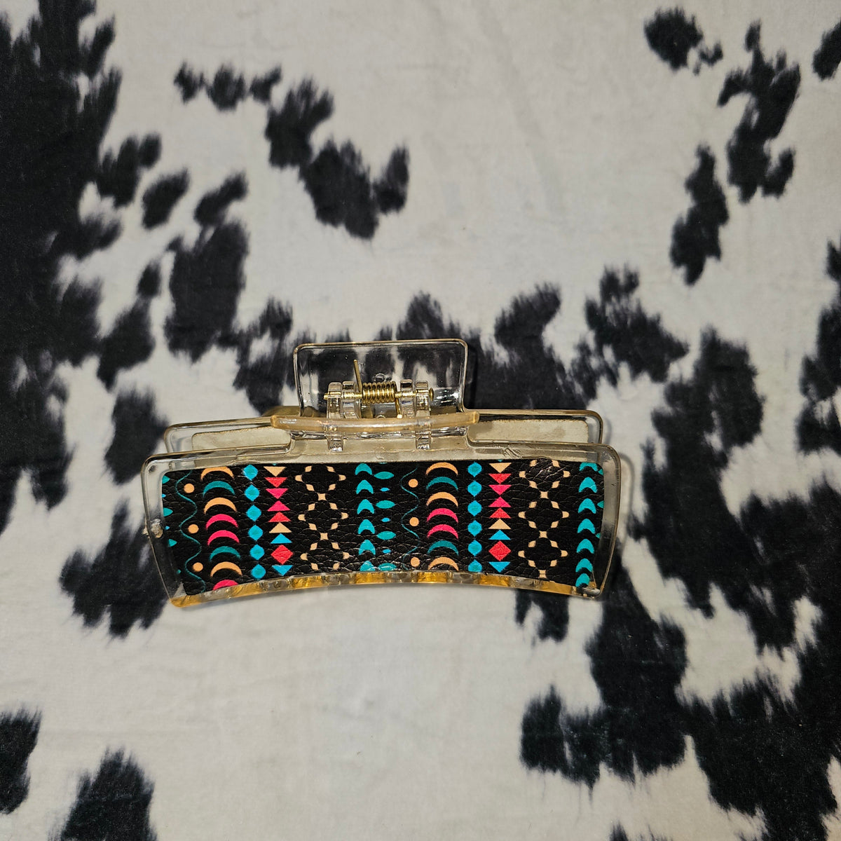 Custom Leather Claw Clip