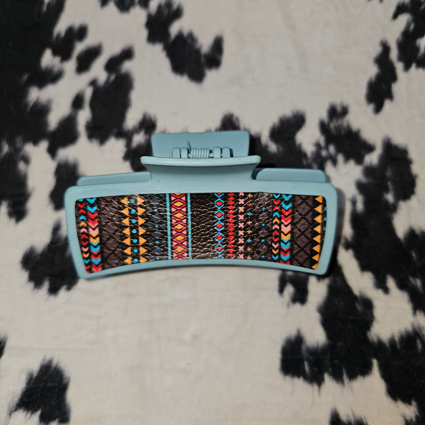 Custom Leather Claw Clip