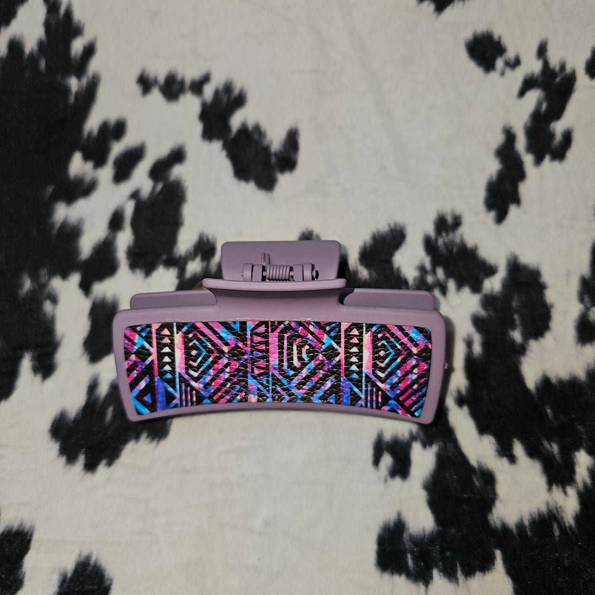 Custom Leather Claw Clip