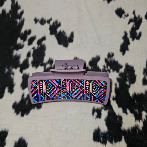 Custom Leather Claw Clip