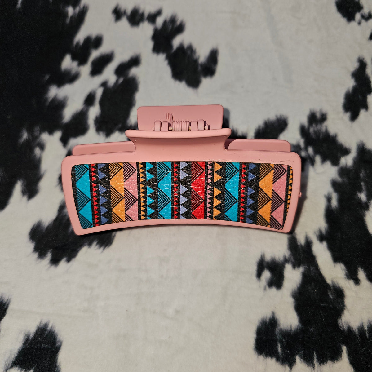 Custom Leather Claw Clip