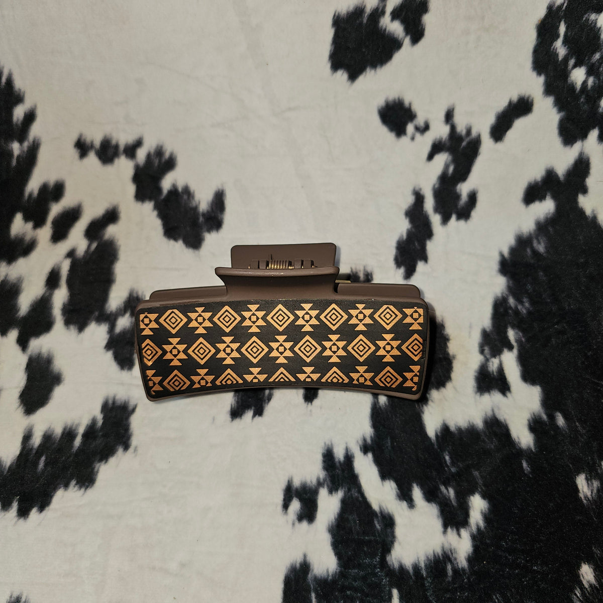Custom Leather Claw Clip