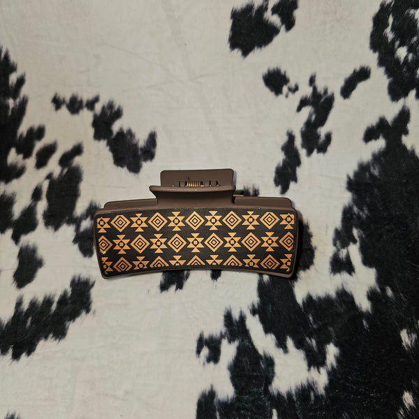 Custom Leather Claw Clip