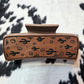Leather Engraved Claw Clips