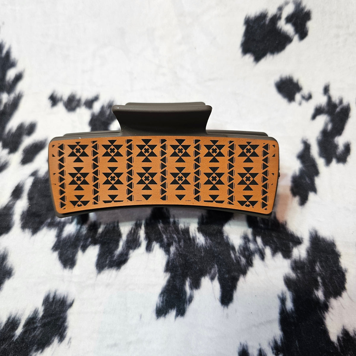 Custom Leather Claw Clip