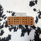 Leather Engraved Claw Clips