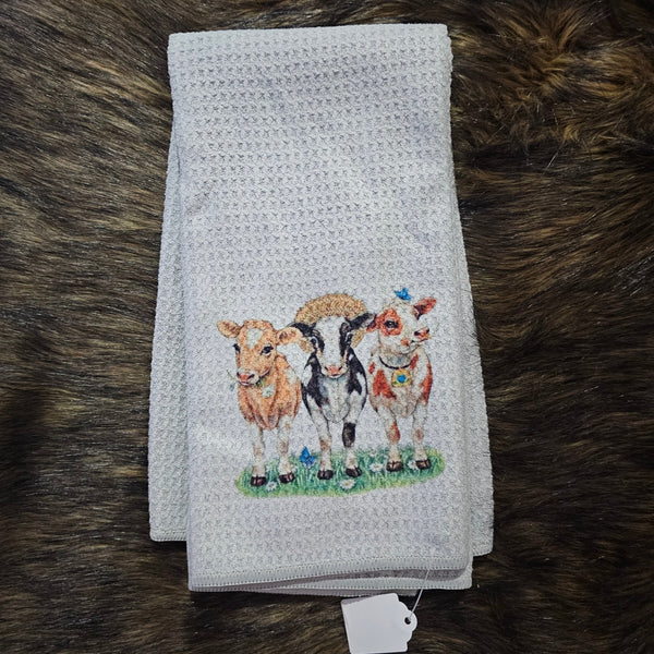 Silly Cows Towel Set