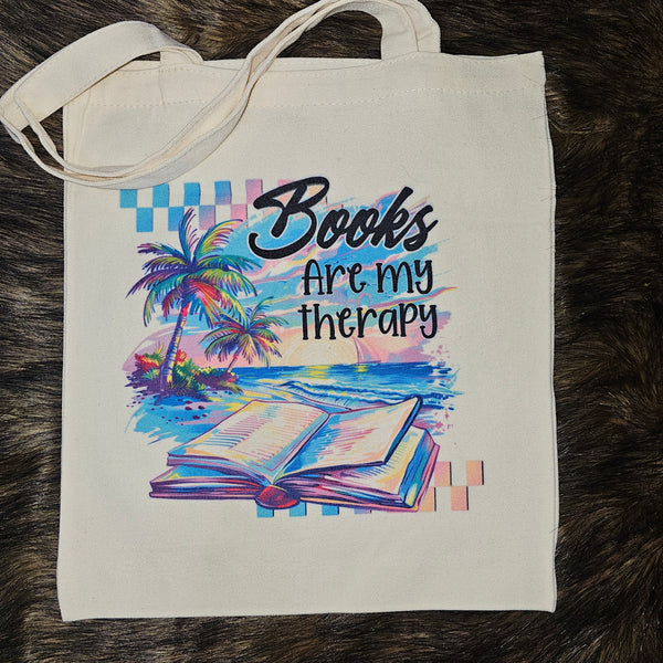 Books Canvas Tote