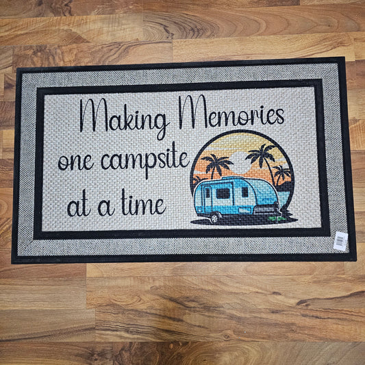 Making Camping Memories Door Mat