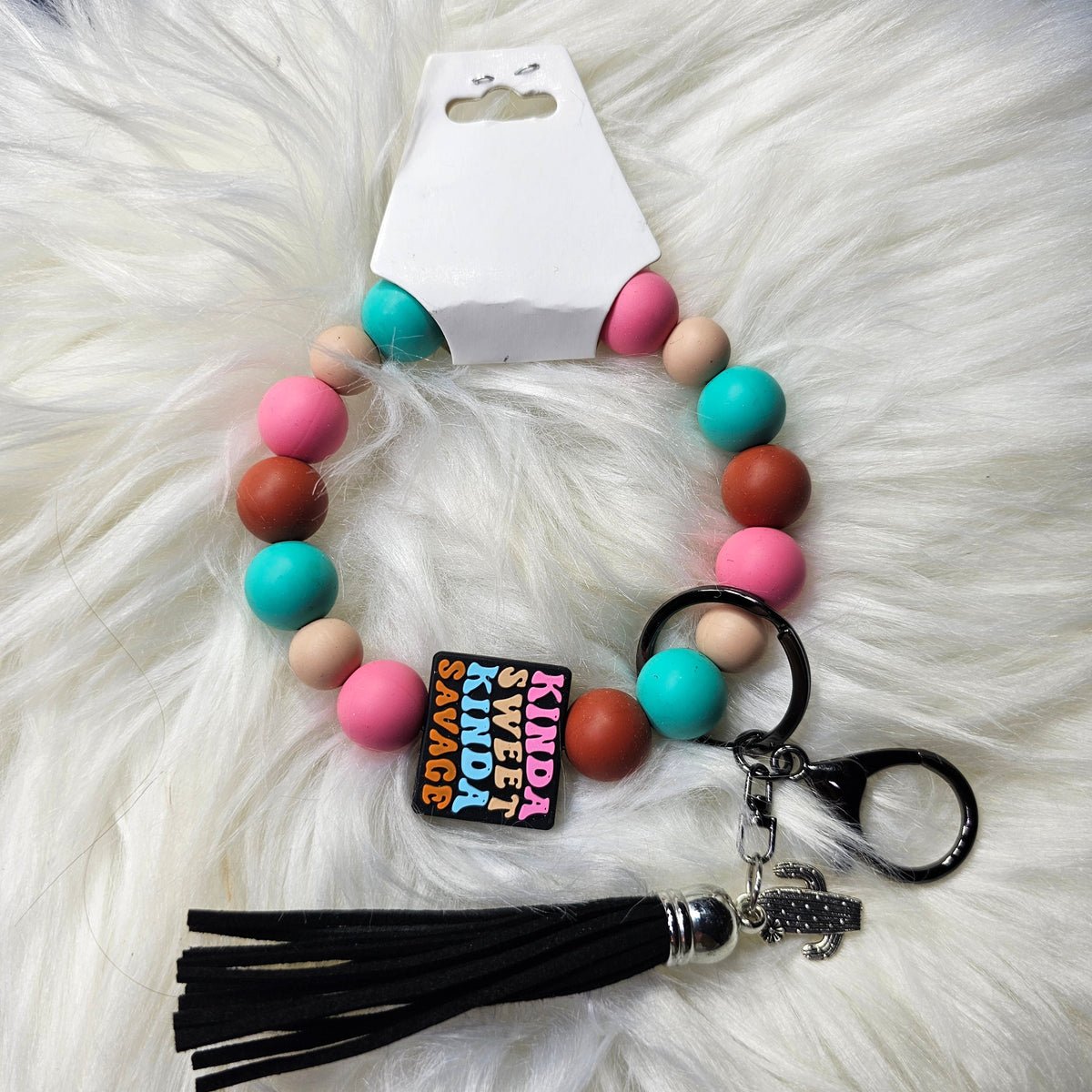 Custom Beaded Wristlet