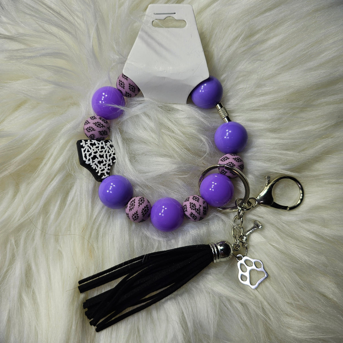 Custom Beaded Wristlet