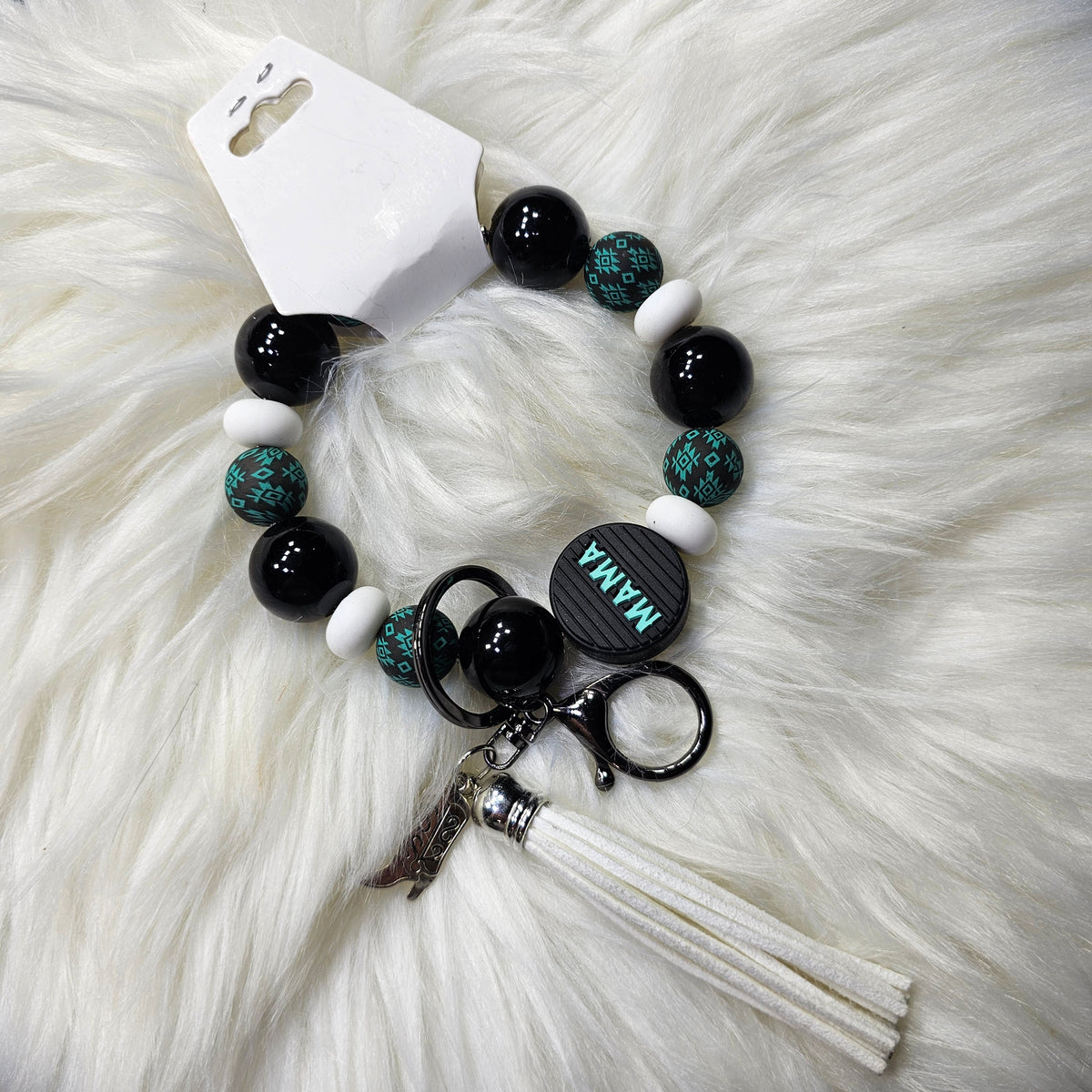 Custom Beaded Wristlet
