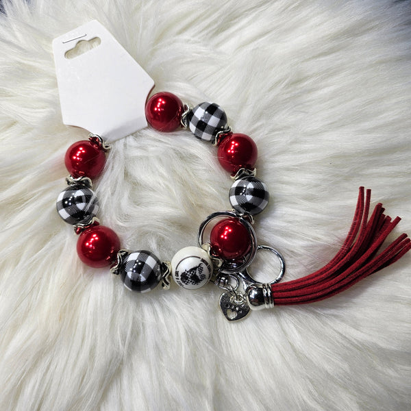 Custom Beaded Wristlet