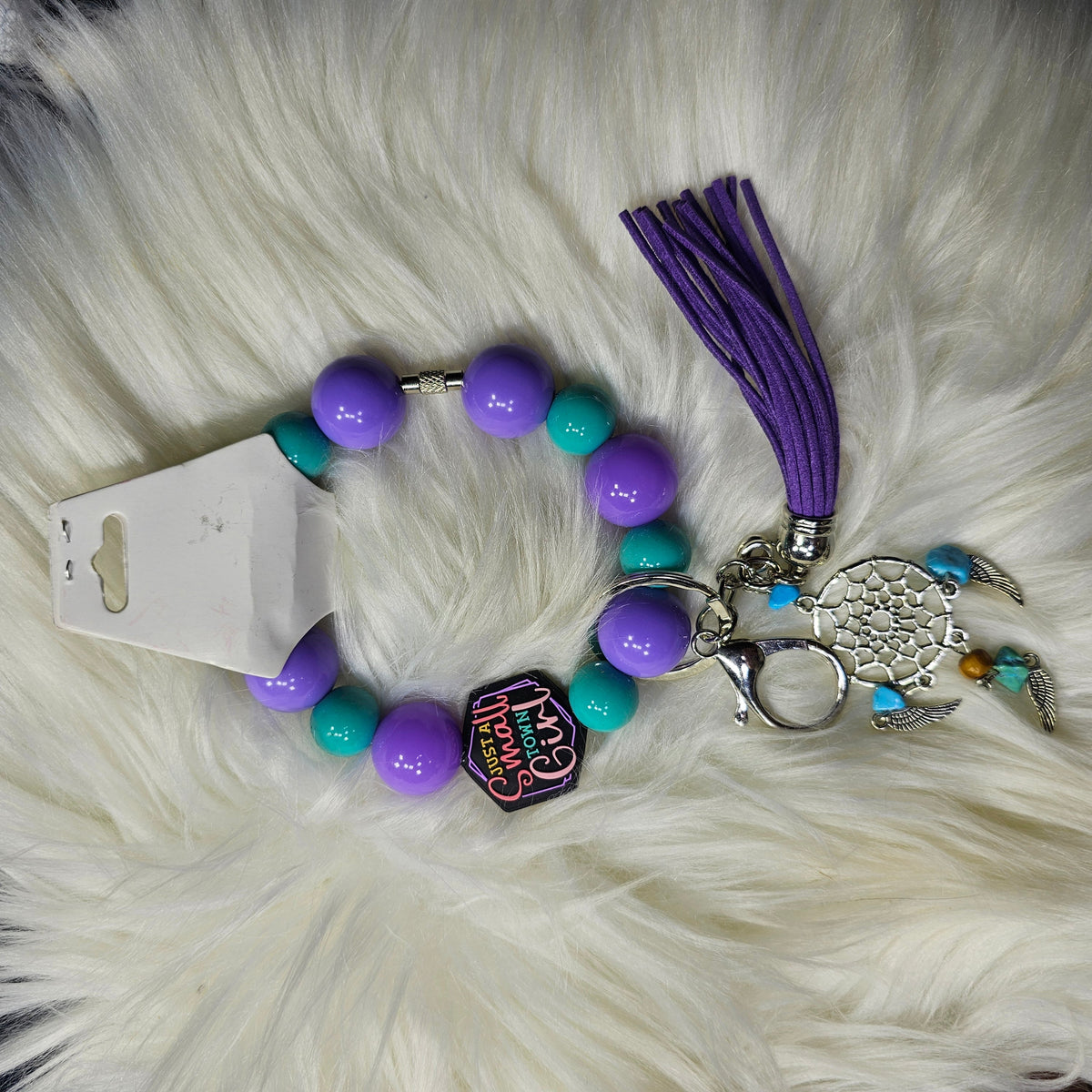 Custom Beaded Wristlet