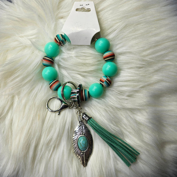 Custom Beaded Wristlet
