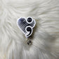 Swivel Badge Reel - Fixed Topper