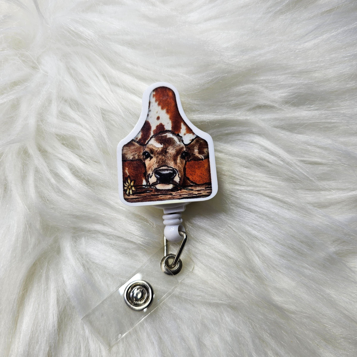 Swivel Badge Reel - Fixed Topper