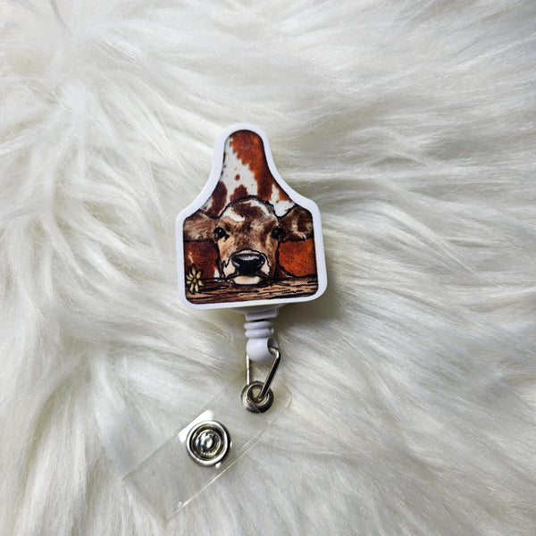 Swivel Badge Reel - Fixed Topper