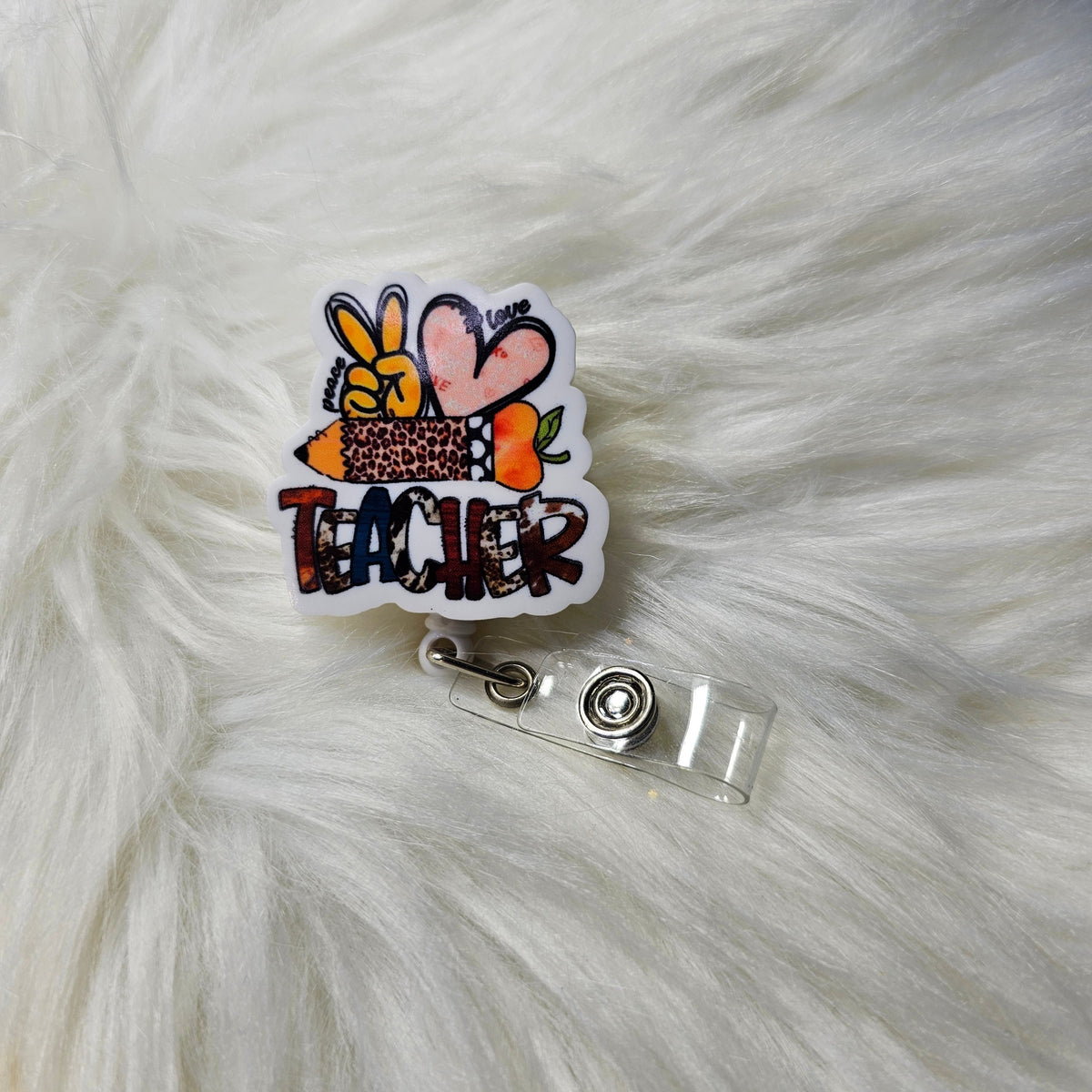 Swivel Badge Reel - Fixed Topper