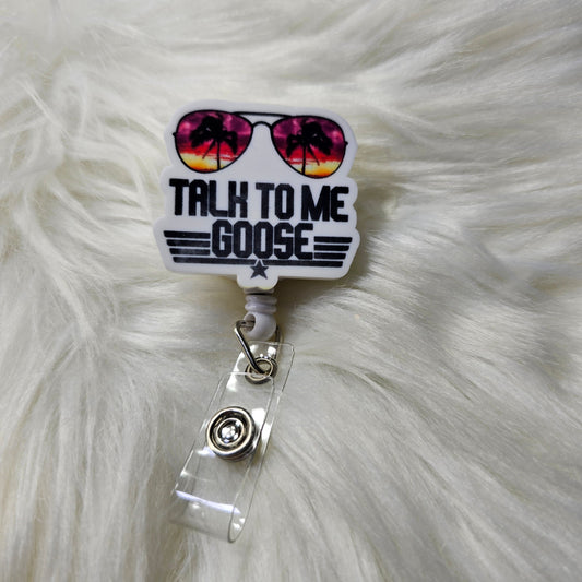 Swivel Badge Reel - Fixed Topper