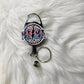 Belt Clip Badge Reels - Fixed Topper