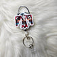 Belt Clip Badge Reels - Fixed Topper
