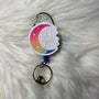 Belt Clip Badge Reel - Fixed Topper