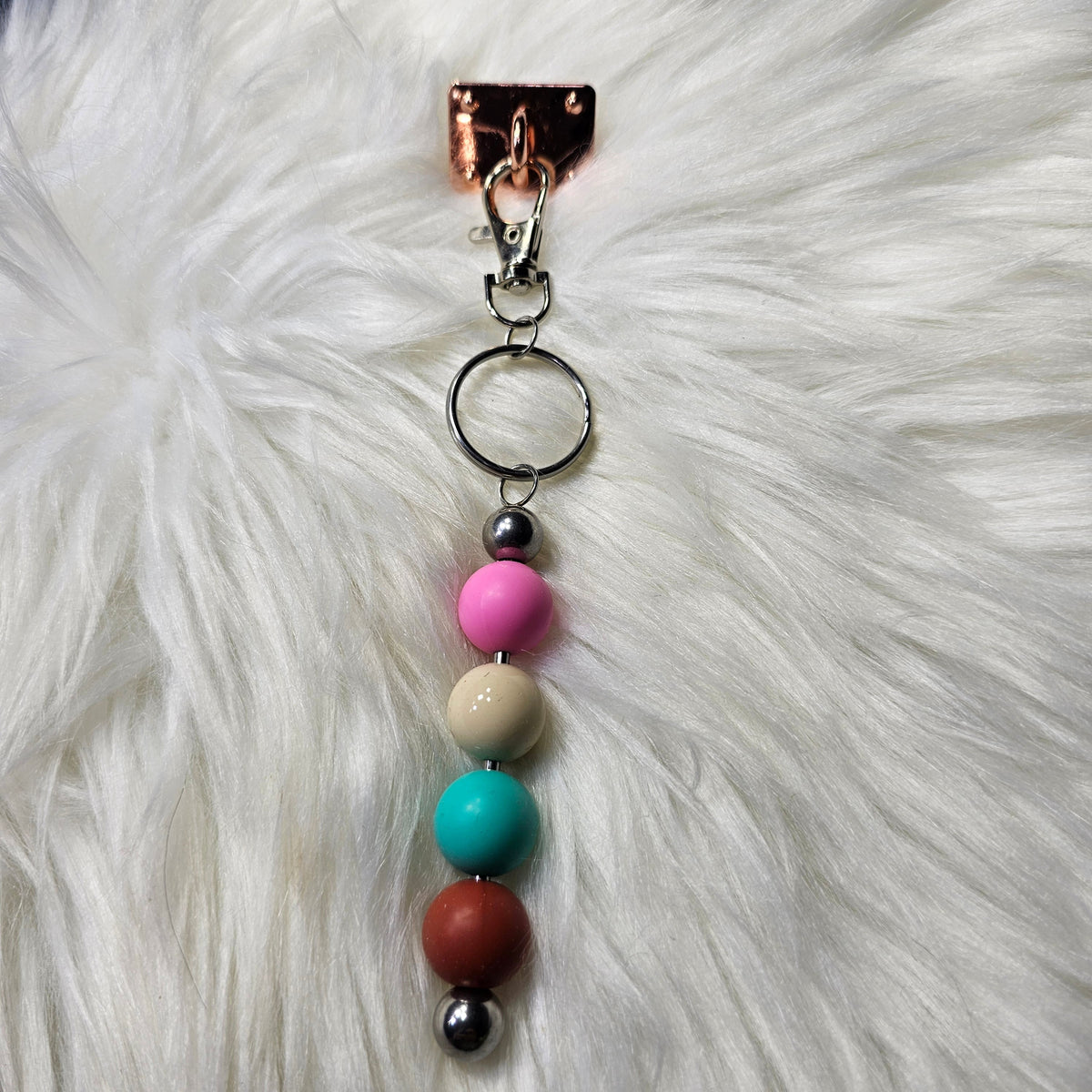 Custom Beaded Tumbler Charm