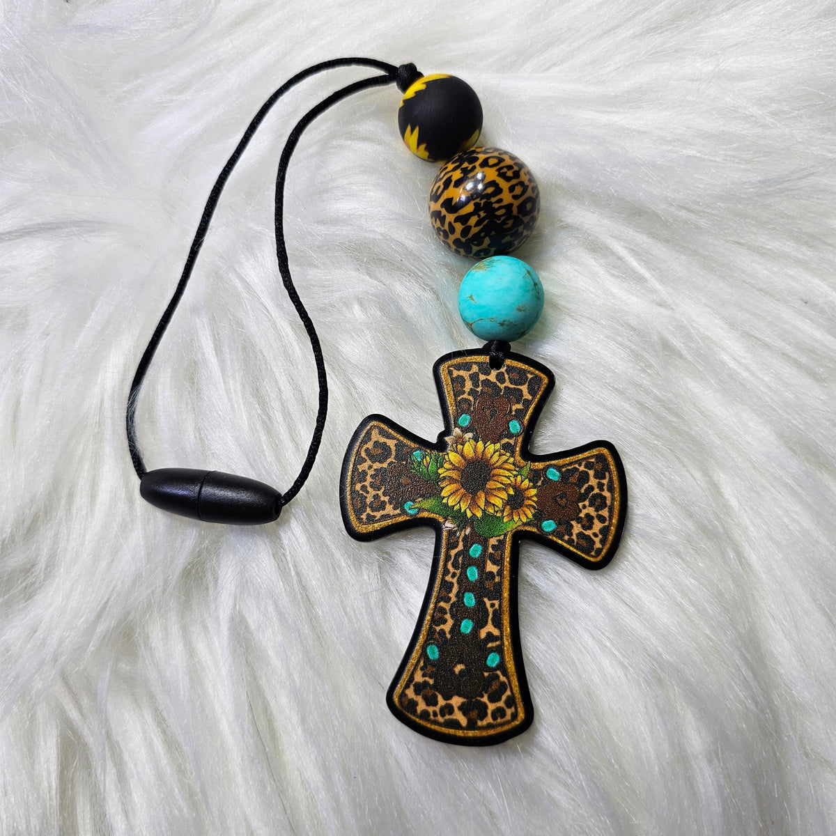 Custom Beaded Mirror Charm