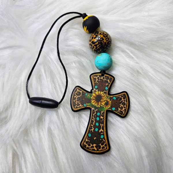 Custom Beaded Mirror Charm