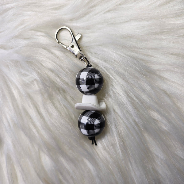 Beaded Zipper Bling