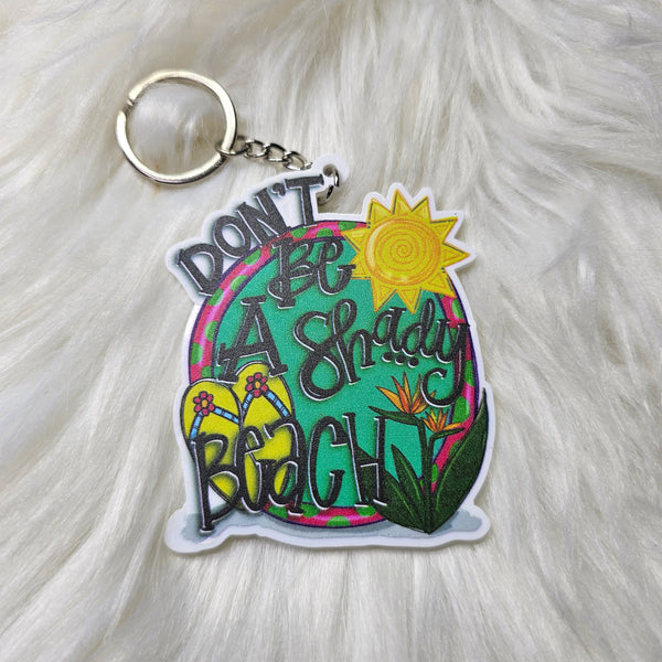 Large Acrylic Keychain