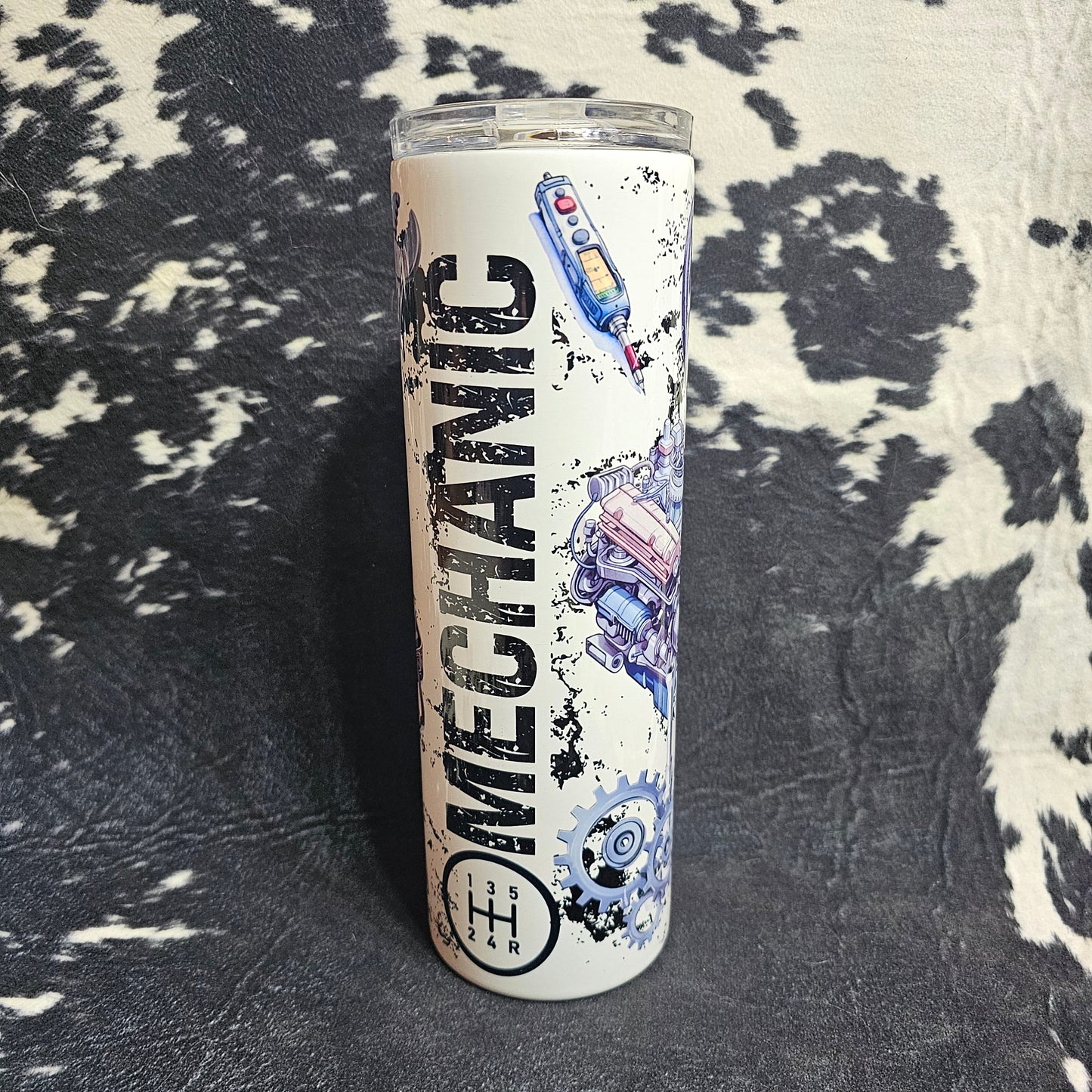 30 oz Mechanic Stainless Tumbler – Grease Monkey Work Cup