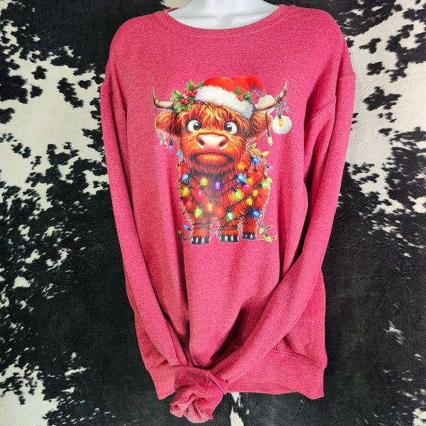 Tangled Highlander Making Questionable Holiday Choices Long Sleeve