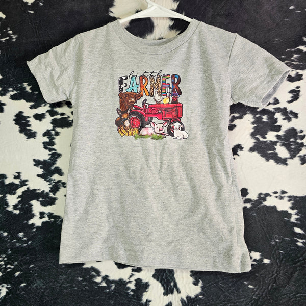 Little Farmer But Already Runs the Place Youth Tee