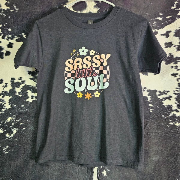 Sassy Little Soul with Big Attitude Youth Tee