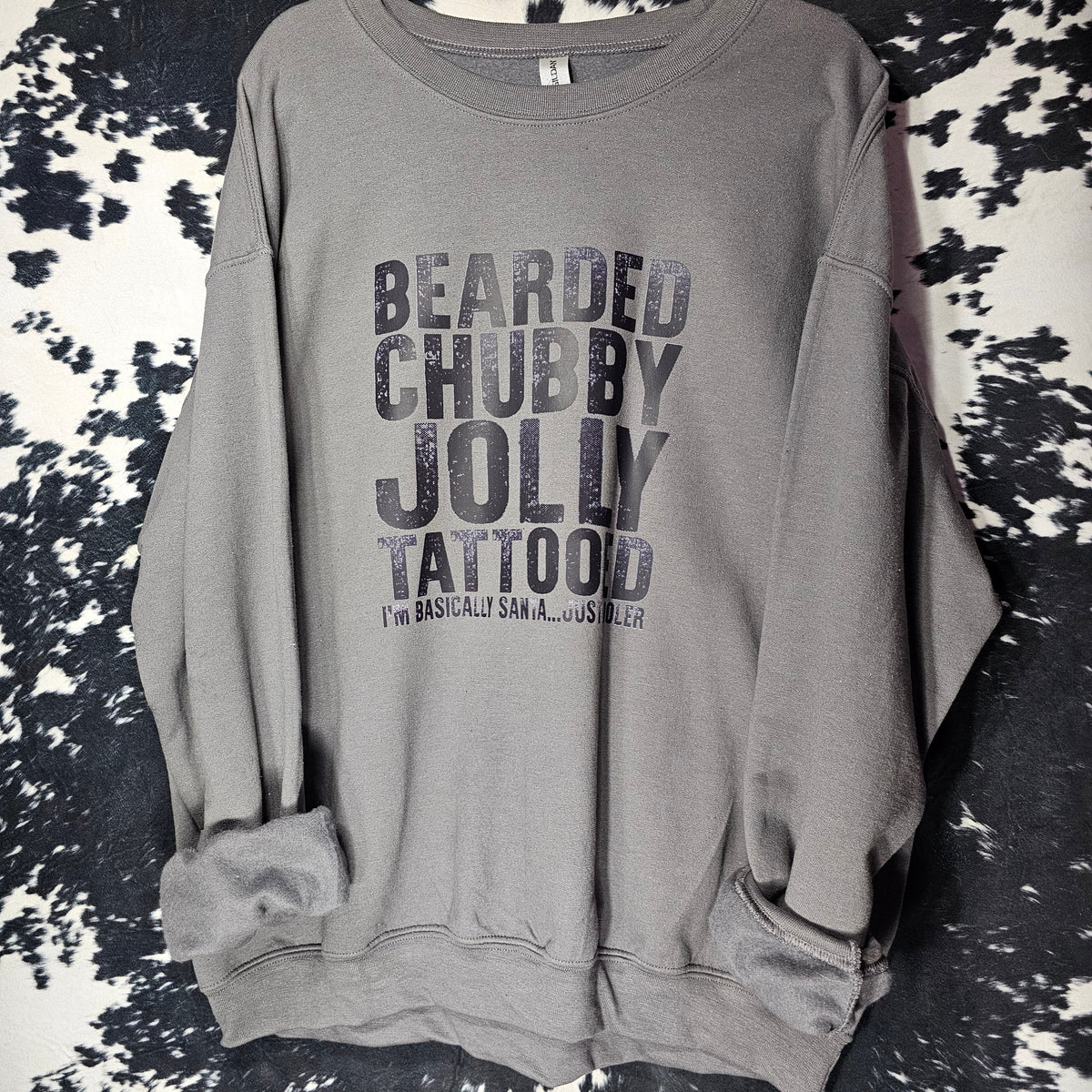 Cooler Than Santa Holiday Crewneck