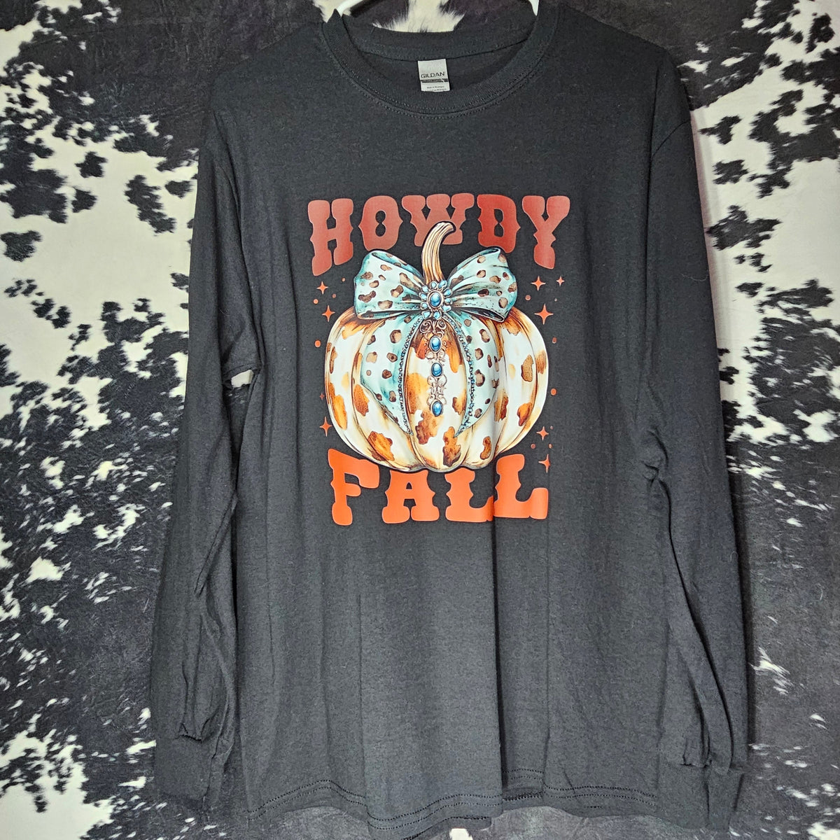 Howdy Fall Yeehaw Pumpkin Season Long Sleeve