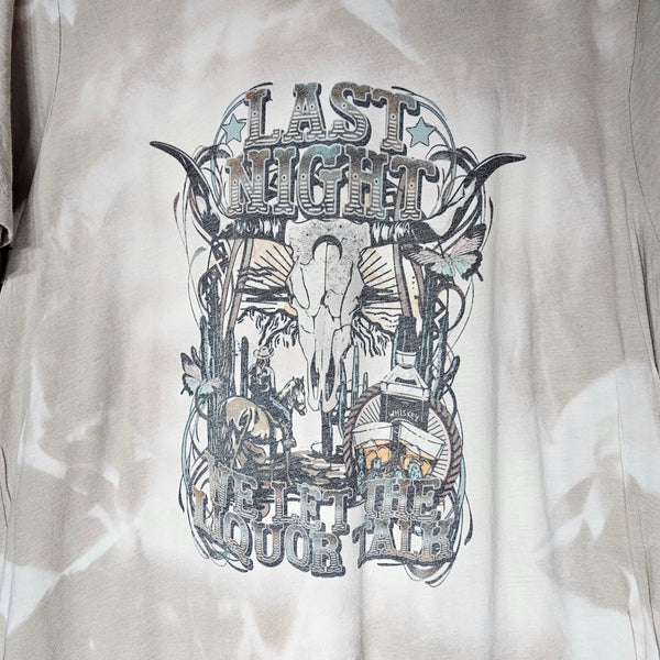 Liquor Does the Talking Racerback Tank