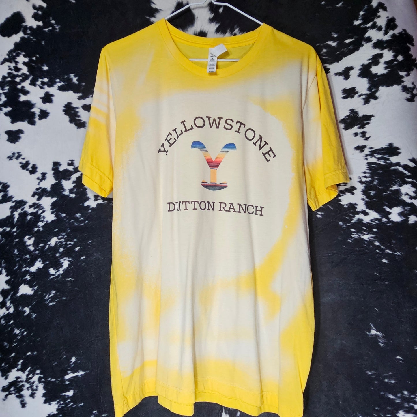 YS Serape Yellow – Go-To – Graphic Tee – over-it tee uniform for messy buns and big feelings